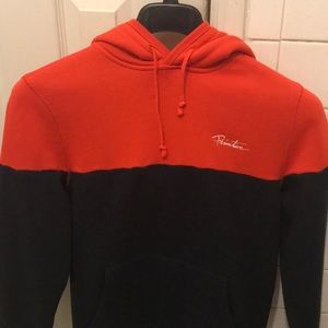 Small Red and Blue Primitive hoodie